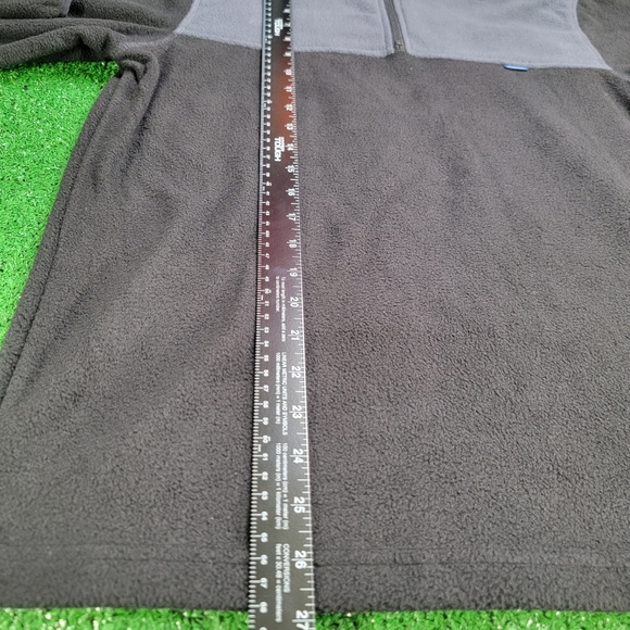 Hawk & Co 1/4 Zip Fleece Pullover Jacket Men's Size Small Black Grey New w/Tags - Picture 8 of 10